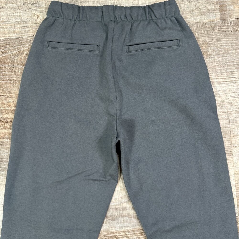 Everlane Dream Pant Elastic Waist Tapered Leg Knit Pants Slate Women XS - Picture 7 of 13